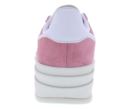 adidas Originals Women's Gazelle Bold Shoes, Super Pop/Cloud White/Core White, US 10 W3