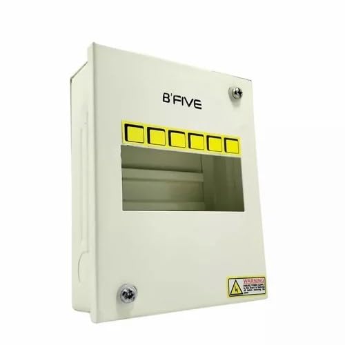B'five Single Door Metal MCB Distribution Box (6 Way -B0157)-image-8