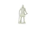 Größe der Figur 5cm Häuptlinge, Tecumseh - Chrom (Metallfiguren aus dem Überraschungsei von Ferrero)