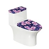 Taille Universelle: Longueur du lunette de toilette 38,1 cm - 53,3 cm, longueur du couvercle réservoir wc 33 cm - 43 cm; en raison de sa fonction étirable élevée, notre couvercle de toilette convient à la plupart des toilettes, y compris U, O, et formes allongées etc