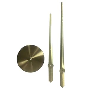 Blesiya XXL Grote Wandklok Wijzer Klok Wijzer Klok Woonkamer Klok – gouden