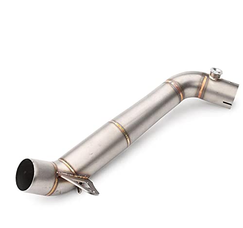 Tuyau d'échappement mi-lien pour CBR1000RR 2008-2016 en acier inoxydable