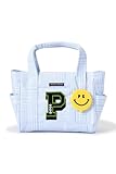 Parly Gates 053-5181203 Cart Bag (Includes NICO Charm, Plaid Pattern) / Golf Round, 111_blue, FR