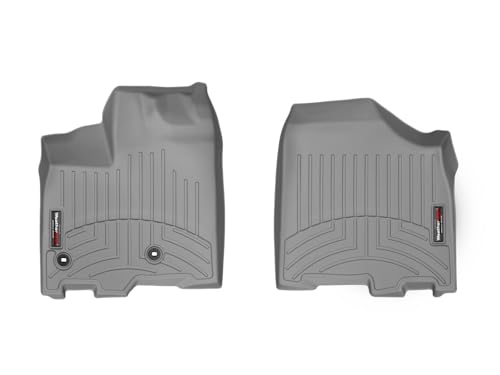 Weathertech Custom Fit FloorLiners for Toyota Sienna, Sienna, 1st Row (464751), Grey