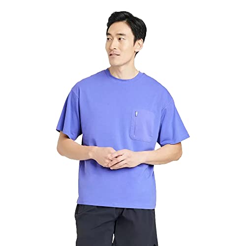 All in Motion Men's Short Sleeve T-Shirt - (as1, Alpha, s, Regular, Regular, Periwinkle)