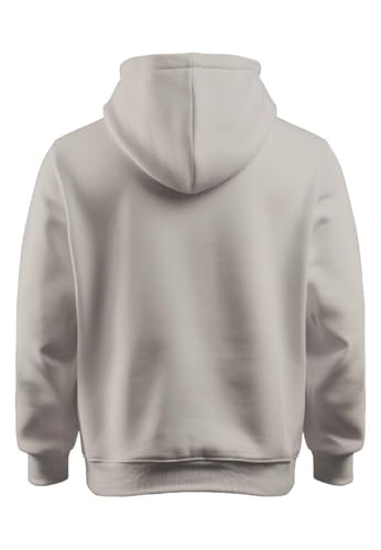 Image of DROBE Winter Wear Stylish Plain Solid Cotton Relaxed fit Hooded Hoodies for Unisex