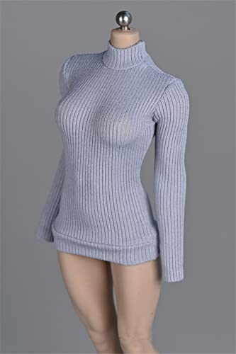 Pull collant extensible et chemise pour figurine femme PH TBL 1/6 - 2