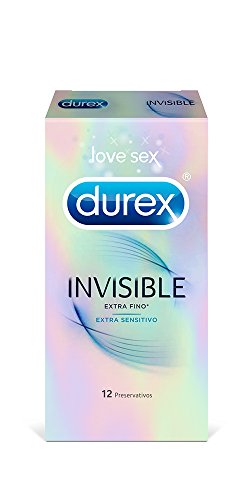 Durex Invisible Extra Fino y Sensitivo 12 Preservativos