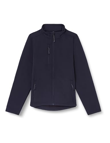 Mukua Cazadora Niño Softshell Color Talla 9/11 Soft Shell, Azul Marino (Deep Navy), Unisex niños
