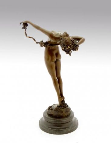 Miniatura 2 de Kunst & Ambiente - Harriet Frishmuth - Escultura de bronce - La vid 1923 - Firmado - Decoración - Estatua de bronce