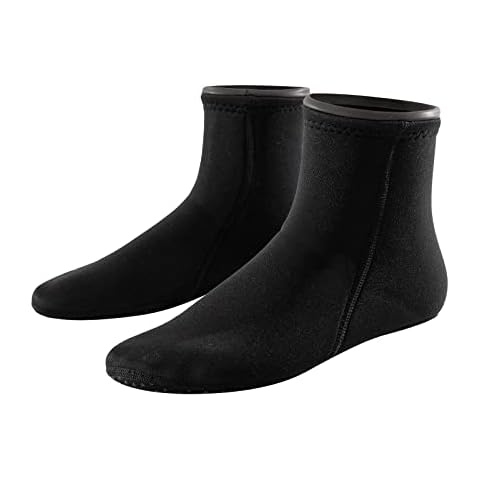 YDQUANI Wetsuit Socks 3mm Neoprene Thermal Diving Socks Anti-slip Sport Socks Water Boots for Women Kids Snorkeling Kayaking Swimming Surfing Sailing (S) Cover