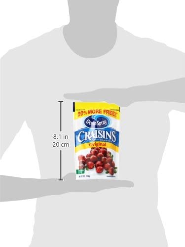Image of Ocean Spray, Craisins, Dried Cranberries, Original (Pack of 2)