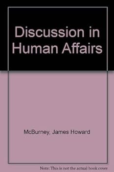 Hardcover Discussion in Human Affairs Book