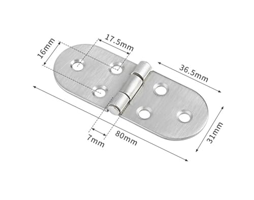 Charnière de table pliante en acier inoxydable pour gagner de l'espace - 5