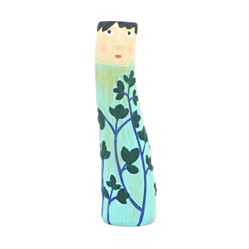 Creative Face Resin Bud Vases, Family Painting Small Vases For Flowers Human Face Vase Handmade Boho Vases For Decor #TOP5