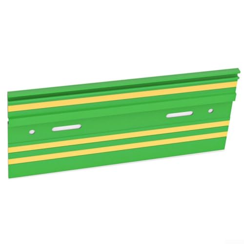 Riel de aluminio resistente de 400 mm para cortes de alta precisión 8