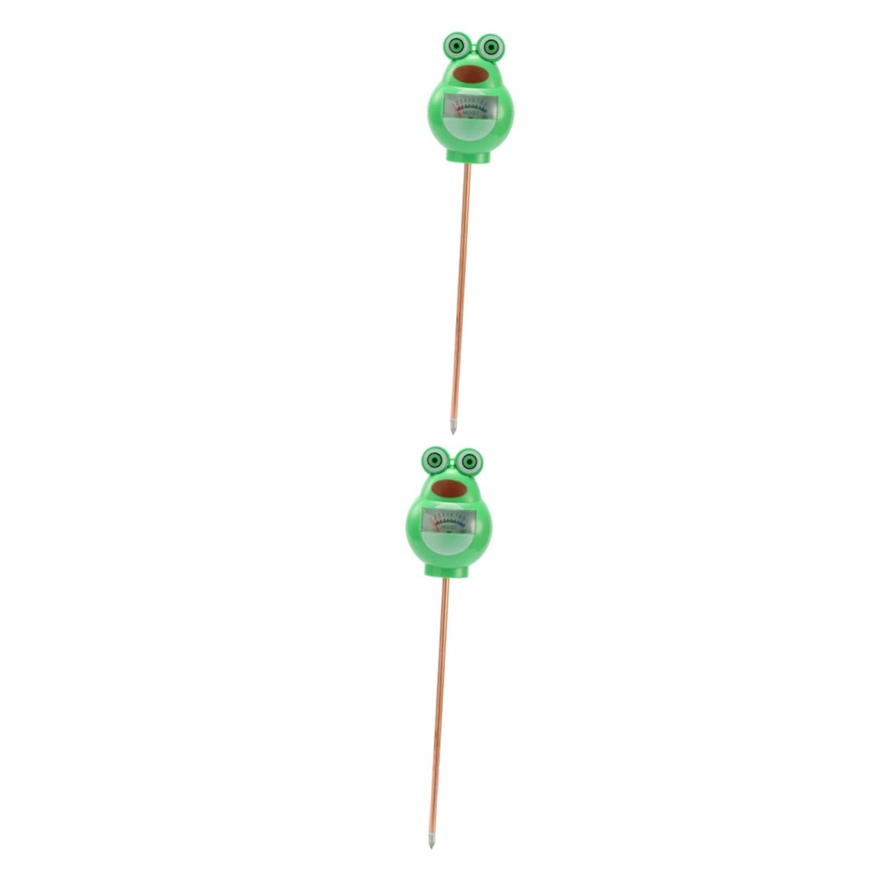 POPETPOP 2pezzi Tester Di Umidità Del Suolo e Ph Per Giardinaggio Strumento Cartoon Verde Misuratore Di Umidità Del Suolo Senza Batteria Facile Da Usare Per Piante e Giardino
