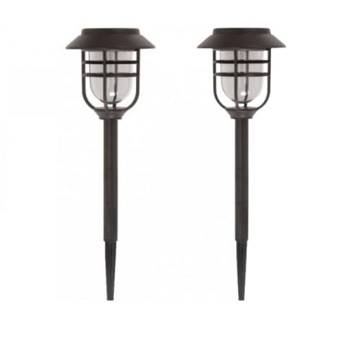 Garden Mile Outdoor Led Lights Solar Power Outdoor Garden Lights Waterproof 43cm Large Bright Wireless Solar Stake Lantern for Patio, Decking, Border Pathway Lighting, Driveway and Garden Light