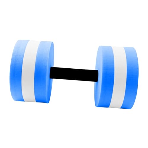 kowaku Aquatic Exercise Dumbbell Water Dumbbells 28.3x15cm Lightweight Adults Kids Pool Dumbbells Swim Barbell for Water Sports
