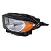 2PCS Headlight Assembly DOT Approved For 2018 2019 2020 2021 2022 2023 Ford Ecosport S SE SES Titanium Halogen Replacement Headlamps Passenger and Driver Side Chrome Housing Amber Reflector
