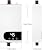 3000W 110V Electric Water Heater, IPX4 Tankless Instant Hot Water Heater Under Sink on Demand for Bath Shower Bathroom Home Kitchen Beauty Hair Salon, Portable Hot Water Heater, Vertical Mount