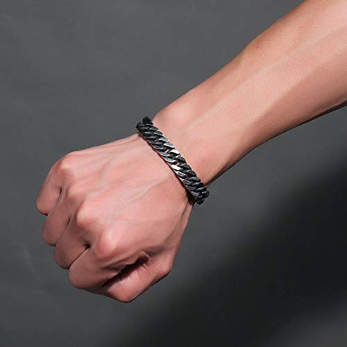 FOXI YOUTH Bracciale a Catena a Maglie Larghe