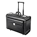 ALASSIO 92301 - Pilotenkoffer Silvana, aus Lederimitat, ca. 48 x 39,5 x 23 cm, schwarz
