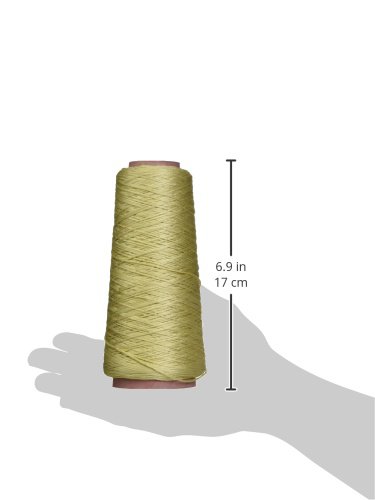 Image of DMC Six Strand Embroidery Cotton 100 Gram Cone, Yellow Beige Light