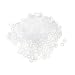500 Pcs Motherboard Flat Nylon Washers White 8mm x 4mm x 1mm