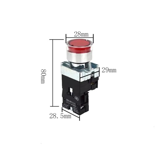 Interruptor de botón XB2 de 22 mm para evitar fallos de apagado en paneles 2