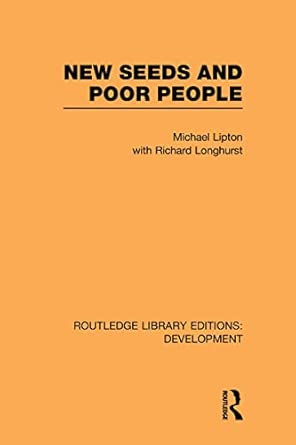 New Seeds and Poor People book cover