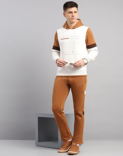 Image of Monte Carlo Mens Regular Fit Solid Collared Neck Full Sleeve Winter Tracksuit Men Track Suit | Stylish Sportswear Set with Jacket and Lower | Activewear Set For Men's (Pack Of 1)