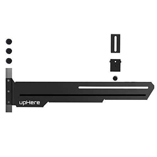 upHere GS05BK karta graficzna GPU Brace Support, uchwyt na ścięgna / kaburę, obsługa regulacji długości i wysokości, kolor czarny