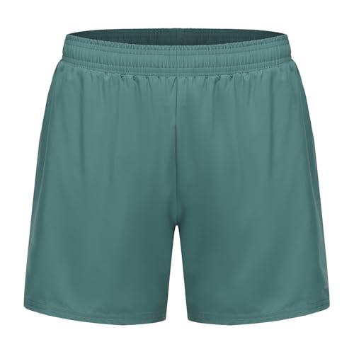 Image of Karrimor Mens Run 5 Inch Shorts Green Spruce L