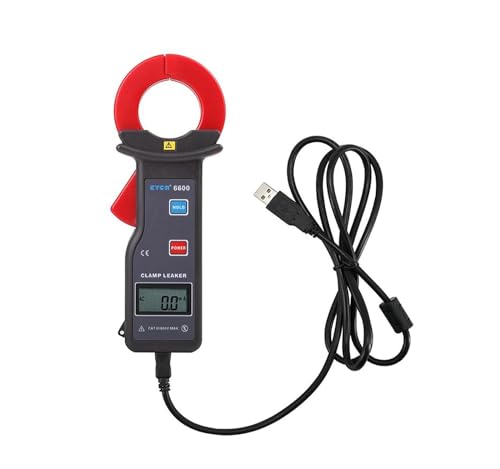ETCR6600 Medidor de Corriente de Fuga Pinza 0mA-600A miniatura 1