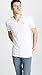 Calvin Klein Men's Undershirts Cotton Stretch 2 Pack V Neck Tshirts, White, Small