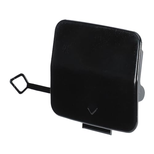 ACROPIX Front Car Bumper Tow Hook Cover Tow Cover Cap Black Fit for BMW 1 Series F20 F21 2011-2014 No.51117292947 - Pack of 1