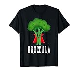 Broccula Funny Broccoli Halloween Lazy Costume T-Shirt