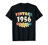 Photo Gallery 1956 vintage fiori 66 anni 65° compleanno nato nel 1956 maglietta Photo Gallery 1956 vintage fiori 66 anni 65° compleanno nato nel 1956 maglietta