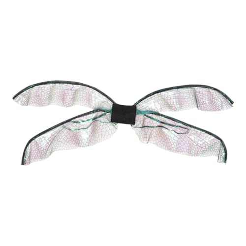 LIFKOME Ailes de libellule en organza - Ailes de costume pour adultes - Fête à thème, bal masqué, spectacles sur scène