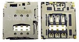 Lysee Mobile Phone Flex Cables - 10-200PCS/lot, Original SIM card reader for Sony M2 S50H D2303 D2305 D2306 socket holder connector module, - (Color: 50PCS)