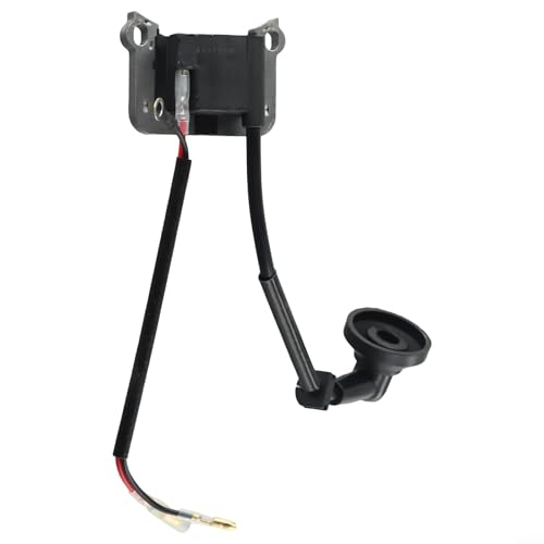 Bobina di accensione di ricambio per motosega, decespugliatore, tosaerba, foro di montaggio da 52 mm, 2 parti di accensione del motore compatibili con apparecchiature elettriche esterne