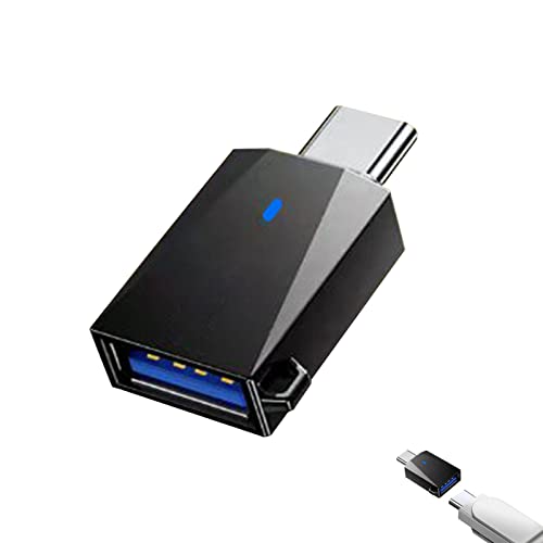 Convertitore USB di tipo C - Convertitore adattatore 2 in 1 a tipo C | Convertitore adattatore USB tipo C maschio a USB A femmina 5Gbps per tablet, laptop, fotocamera Huiba