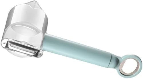 Miniatura 6 de Pelador multifunción para frutas y verduras, cámara adjunta que atrapa peladuras y desorden, para pelador de manzana de cocina, pelador de patatas,