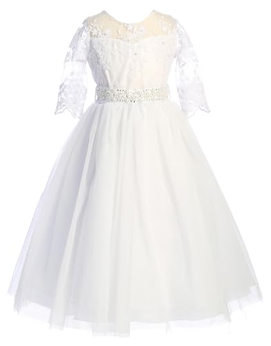 iGirlDress Flower Girl First Communion Pageant Wedding Birthday Dress2