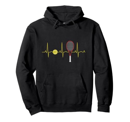 Tennisspieler Sprüche Tennis Sport Herzschlag Pullover Hoodie Tennisspieler Sprüche Tennis Sport Herzschlag Pullover Hoodie