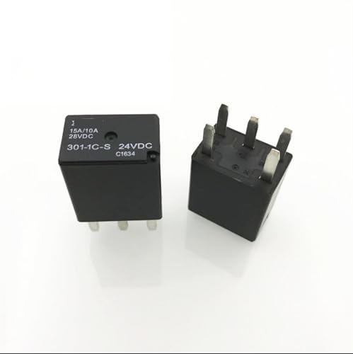 Relais de voiture 24 V pour résoudre les pannes de phares et ventilation 301-1C-S 5 broches