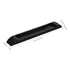 Rear Latch Lock Black Slider for Secure Closure and Enhanced Safety for