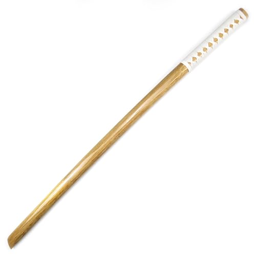 Katana de Madera iaido de 100 cm,bokken Artesanal,Espadas samurái de Madera Natural para Regalos,decoración,Cosplay,utilería y Kendo.