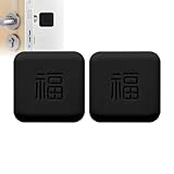 TRISTO Anticolisión, parachoques de pared de silicona autoadhesivo, tope de puerta ligero protector de pared para frigorífico